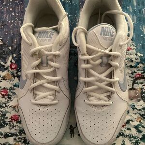 Nike White and Gray Athletic Shoes